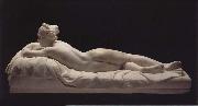 Young Woman Reclining Johann Gottfried Schadow